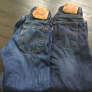 2 Pairs Youth 8 Levis